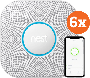 Google Nest Protect V2 Netstroom 6-pack