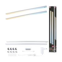 Paulmann 98617 LED Onderkastverlichting Inline set van 2 2x6W 550x26mm 2x500lm 24V chroom mat Tunable White