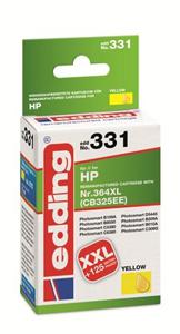 Edding Inktcartridge vervangt HP 364XL, CB325EE Compatibel Geel EDD-331 18-331