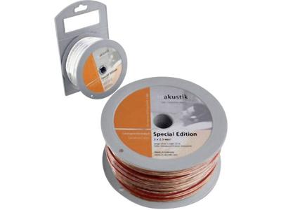 Inakustik 01002436 Luidsprekerkabel 2 x 1.50 mm² Wit 30 m