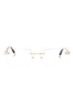 Maybach eyewear lunettes de vue rectangulaires Symphony I - Tons neutres