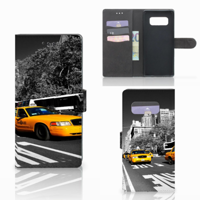 Samsung Galaxy Note 8 Flip Cover New York Taxi Samsung Galaxy Note 8 Flip Cover New York Taxi