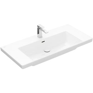 Wastafel Villeroy & Boch Subway 3.0 100x47x16.5cm Wit Alpin