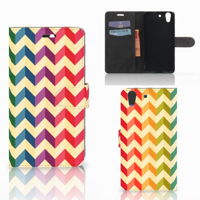 Huawei Y6 II | Honor 5A Telefoon Hoesje Zigzag Multi Color