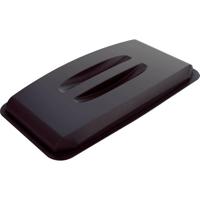 Durable Eco deksel voor Durabin 60L afvalbak, Blue Angel gecertificeerd, zwart, 1800504221