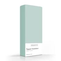 Luxe Katoenen Topper Hoeslaken - Mint