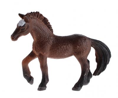 Toi Toys Horses Pro paard bruin 6 cm Toi Toys Horses Pro paard bruin 6 cm