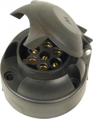 Carpoint stekkerdoos 7 polig 6 cm zwart Carpoint stekkerdoos 7 polig 6 cm zwart