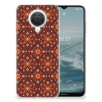 Nokia G20 | G10 TPU bumper Batik Brown - thumbnail