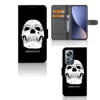 Telefoonhoesje met Naam Xiaomi 12 Pro Skull Eyes