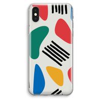 Illustratieve pop 1: iPhone XS Max Transparant Hoesje