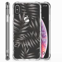 Apple iPhone X | Xs Case Leaves Grey - thumbnail