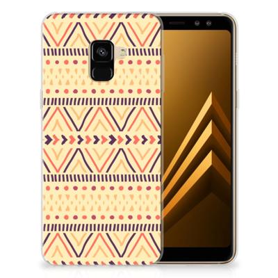 Samsung Galaxy A8 Plus (2018) TPU bumper Aztec Yellow Samsung Galaxy A8 Plus (2018) TPU bumper Aztec Yellow