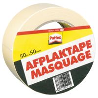 Afplaktape Pattex 50mmx50m creme - thumbnail