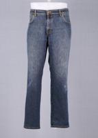 Vintage Slim Wrangler Blue size 34 / 30 for Unisex