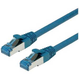 VALUE Patchkabel Kat.6A (Class EA) S/FTP (PiMF), LSOH, blauw, 5 m