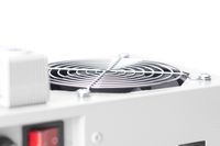 Digitus DN-19 FAN-2-WM-I 19 inch 2 x Verlichting voor patchkast Geschikt voor kastdiepte: vanaf 300 mm Grijs-wit (RAL 7035) - thumbnail