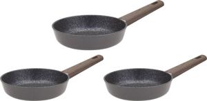 Resto Kitchenware Koekenpannenset Vela ø 24 + 26 + 28 cm - Inductie koekenpannen