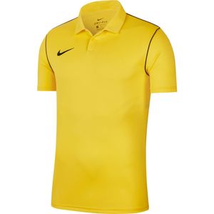 Nike Dry Park 20 Polo Geel Zwart