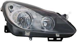 Koplamp TYC, Inbouwplaats: Links, u.a. für Opel