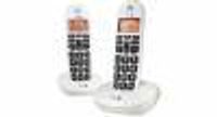 Doro PhoneEasy 100W - Duo DECT telefoon - Wit - thumbnail