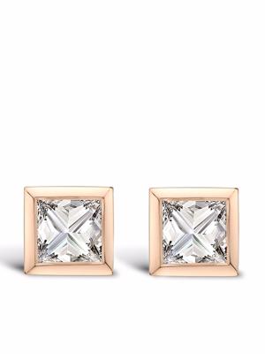 Pragnell puces d'oreilles RockChic en or rose 18ct ornées de diamants