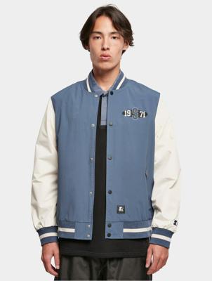 Starter Black Label / Baseball jack Nylon College in blauw Starter Black Label / Baseball jack Nylon College in blauw