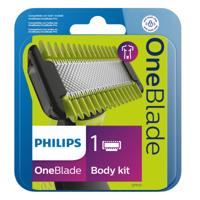Philips Norelco OneBlade 1 mesje voor het lichaam, lichaamsset