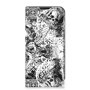 Mobiel BookCase Samsung Galaxy Xcover 6 Pro Skulls Angel