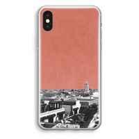 Marrakech Skyline : iPhone XS Transparant Hoesje - thumbnail