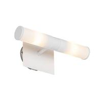 QAZQA Moderne badkamer wandlamp wit IP44 2-lichts - Bath - thumbnail