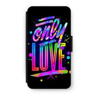 Only Love: iPhone XS Flip Hoesje - thumbnail