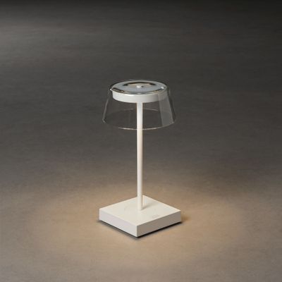 Konstsmide 7816-250 Scilla weiss LED-tafellamp voor buiten 2.5 W Warmwit Wit