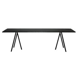 HAY Loop Stand Eettafel 200 x 92,5 cm - Zwart