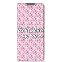 OPPO Find X5 Design Case Flowers Pink DTMP