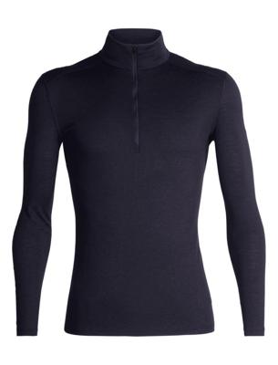 Icebreaker Merino 200 Oasis LS Half Zip Pully Heren Midnight Navy M