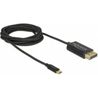 Delock 83710 USB-kabel Type-C naar DisplayPort (DP Alt Mode) 4K 60 Hz 2 m coaxiaal - thumbnail