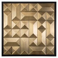 Richmond Wall Art Tetro Brass - Goud