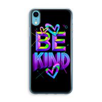 Be Kind: iPhone XR Transparant Hoesje