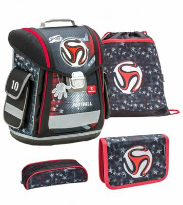 Belmil rugzakset Football Sport 19 L polyester zwart 4 delig Belmil rugzakset Football Sport 19 L polyester zwart 4 delig