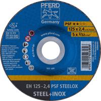 PFERD PSF STEELOX 61720326 Doorslijpschijf gebogen 125 mm 25 stuk(s) RVS, Staal - thumbnail