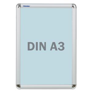 Franken BS0702 Wissellijst Papierformaat: DIN A3 (b x h x d) 32.7 x 45 x 1.2 cm Zilver