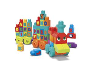 Mega Bloks ABC leertrein, 60-delig