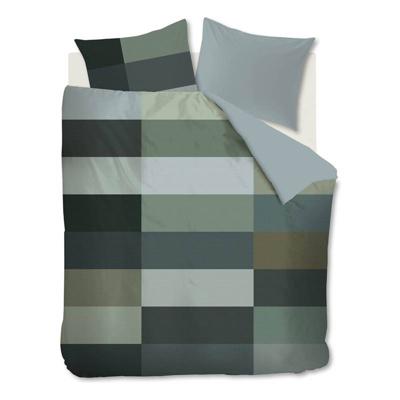 Kardol & Verstraten Kardol Aspiration Dekbedovertrek - 2-persoons (200x200/220 Cm + 2 Slopen) - Katoen Satijn - Green