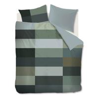 Kardol & Verstraten Kardol Aspiration Dekbedovertrek - 2-persoons (200x200/220 Cm + 2 Slopen) - Katoen Satijn - Green