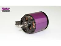 Hacker A40-8L V4 8-Pole Brushless elektromotor voor vliegtuigen kV (rpm/volt): 1300 Aantal windingen (turns): 8