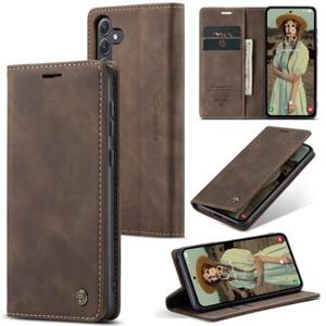 Samsung Galaxy A35 Caseme 013 Series Portemonnee Hoesje - Koffie