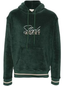 Autry x Staple hoodie à logo brodé - Vert