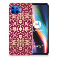 Siliconen Hoesje Motorola Moto G 5G Plus Barok Pink