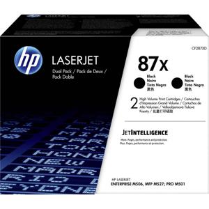 HP 87X originele high-capacity zwarte LaserJet tonercartridges, 2-pack